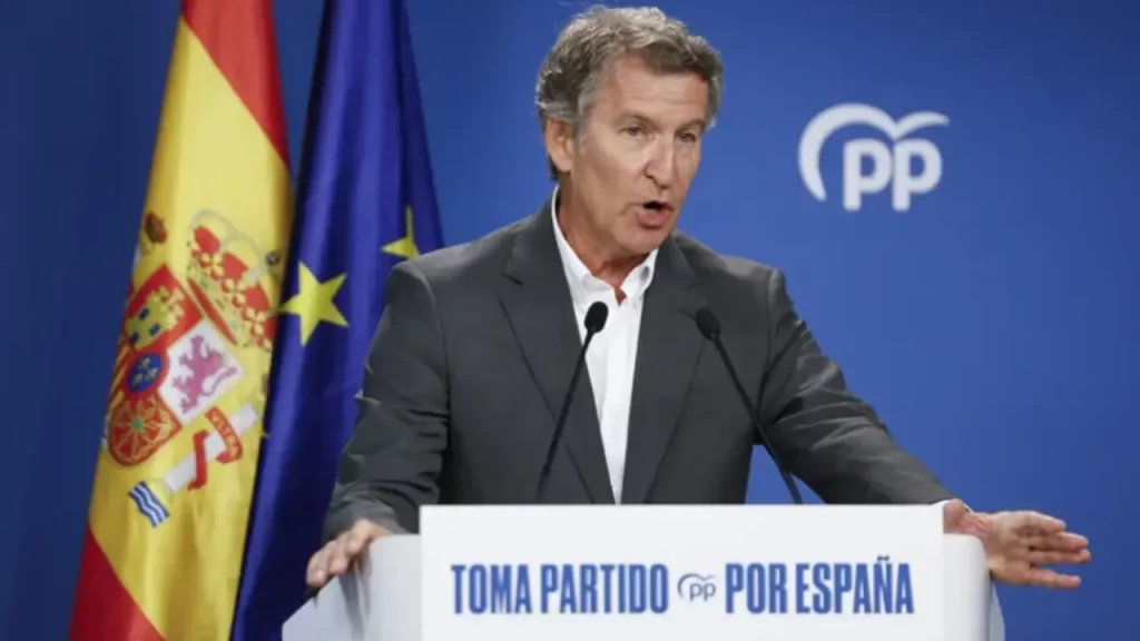 Feijóo propone un plan contra incendios