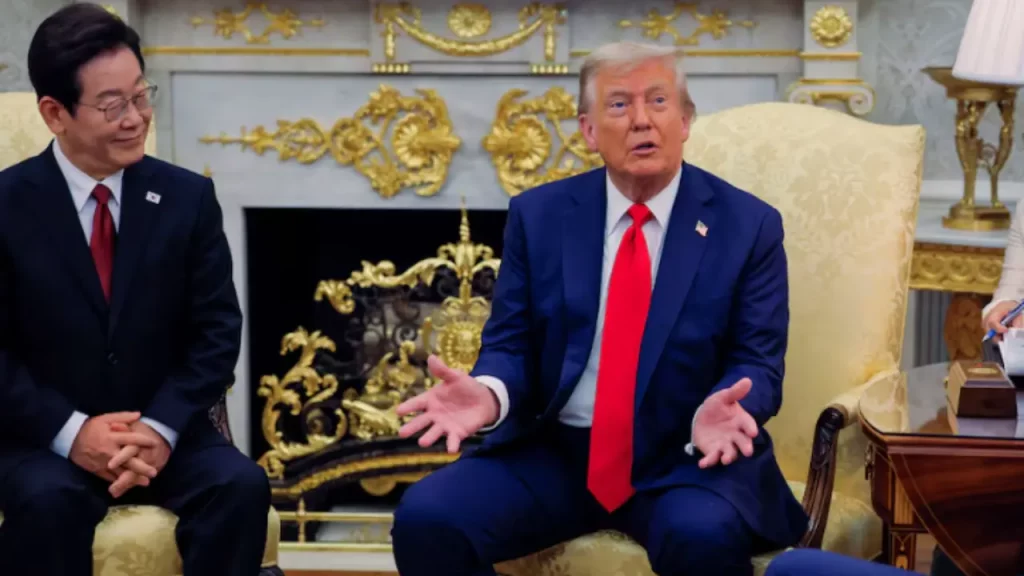 Lee Jae Myung evita el momento Zelenskiy en su tensa primera cumbre con Trump