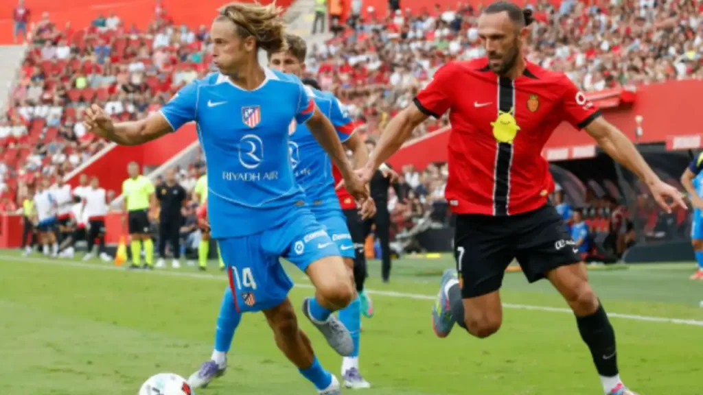 Atlético empata 1-1 en Mallorca 