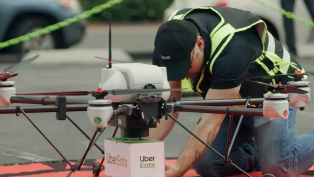 Uber vuelve a probar la entrega con drones