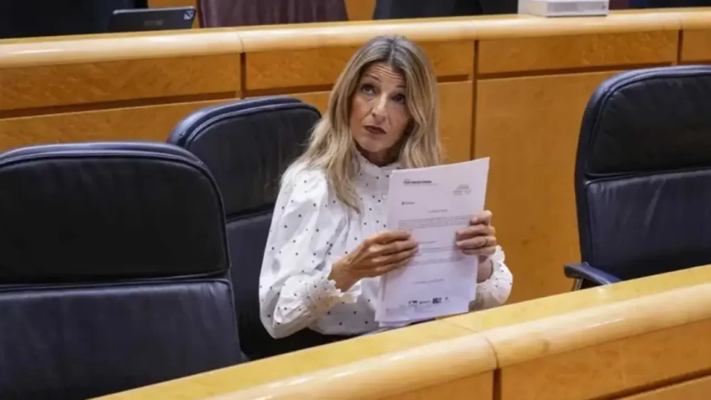 Nueva amenaza de Yolanda Díaz