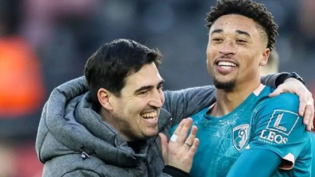 Iraola impulsa al Bournemouth a la segunda plaza de la Premier League con un gol olímpico y la irrupción del joven talento Eli Kroupi.