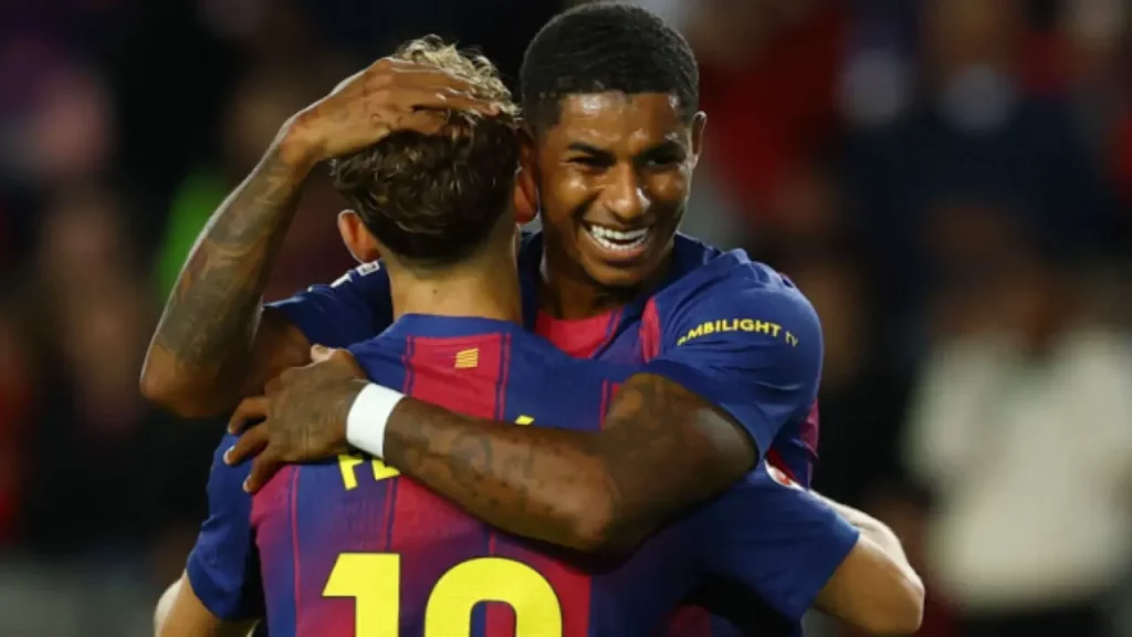 FC Barcelona 3–2 Elche CF  La Liga el Barça tiene un tesoro con Marcus Rashford