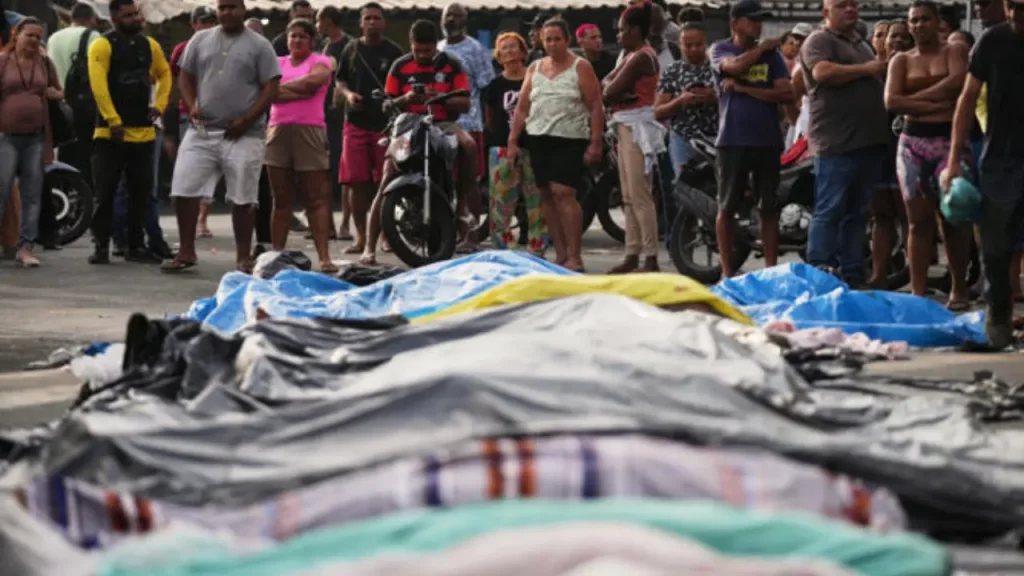 Masacre en las favelas de Brasil