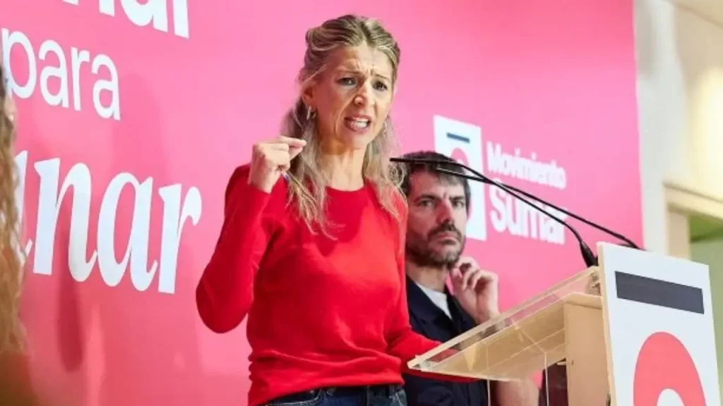 Yolanda Díaz ataca al Supremo y defiende al fiscal condenado