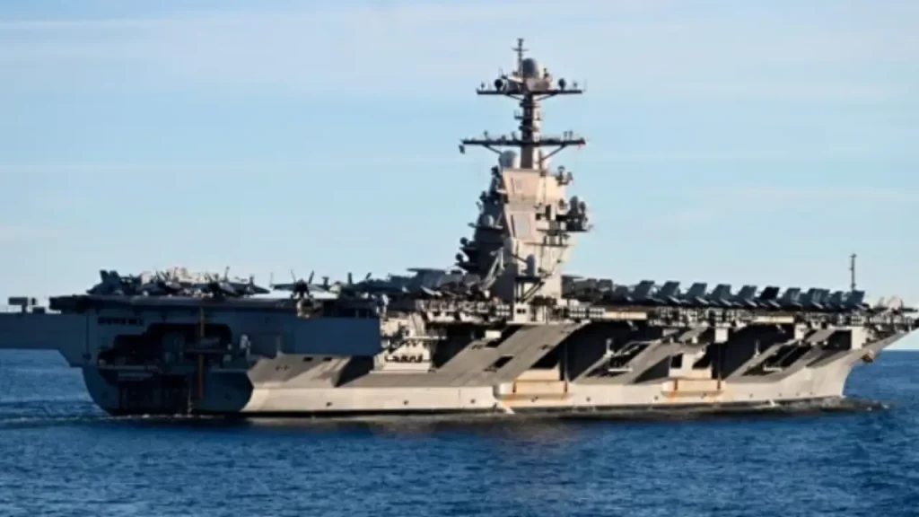 Estados Unidos despliega portaaviones, destructores y tropas frente a Venezuela