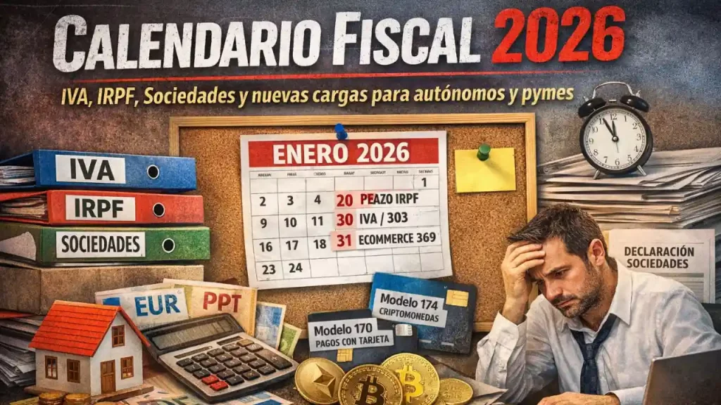 Hacienda publica el calendario fiscal 2026