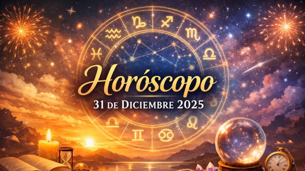 Horóscopo 31 de Diciembre predicciones 2026