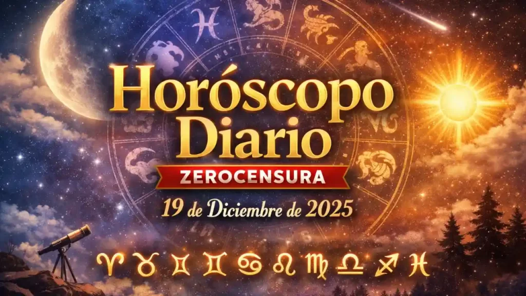 Horóscopo Diario Zerocensura 19 diciembre 2025