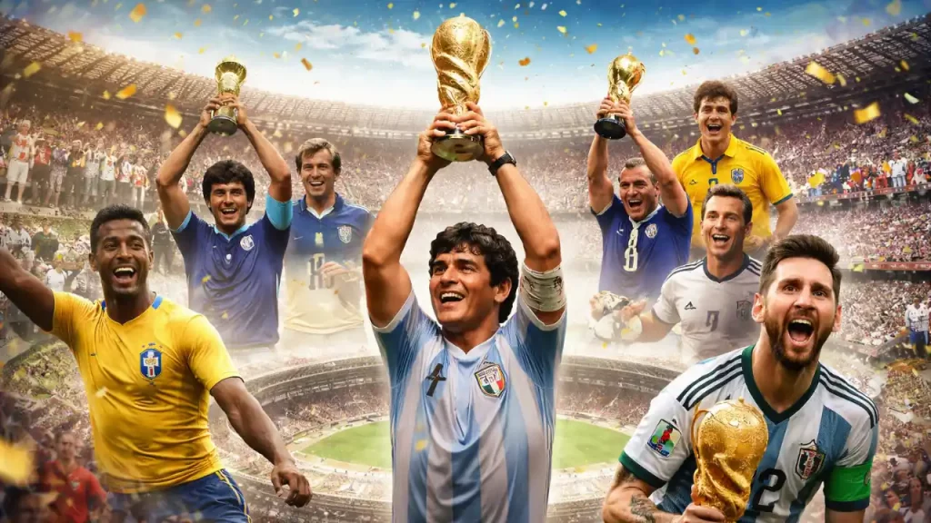 La historia del Mundial