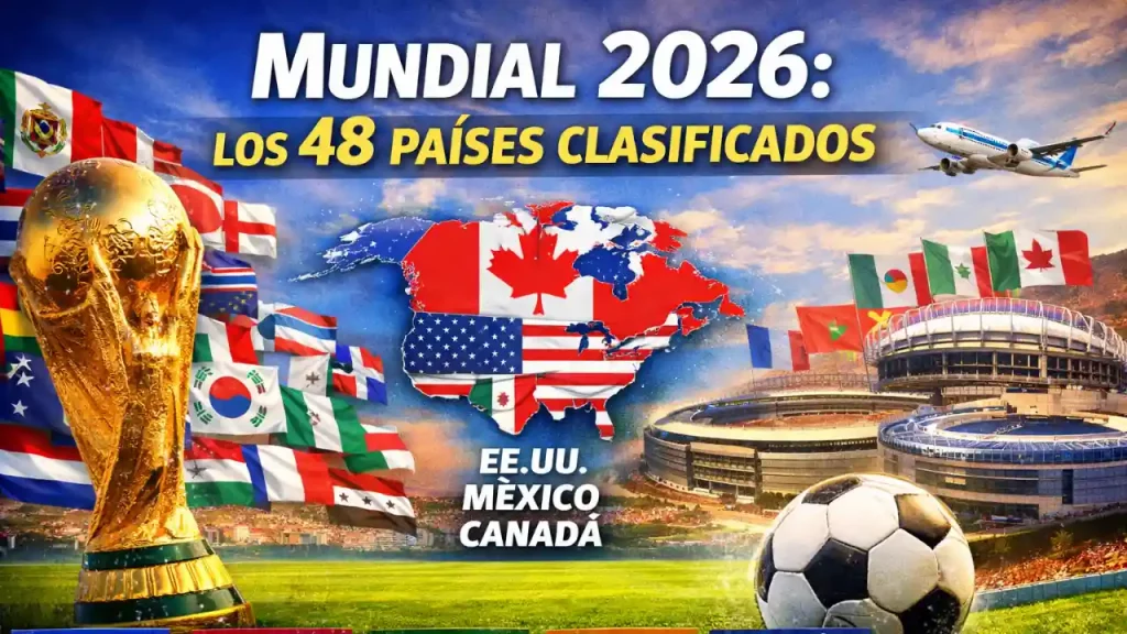 ¿Qué países competirán en el Mundial de 2026