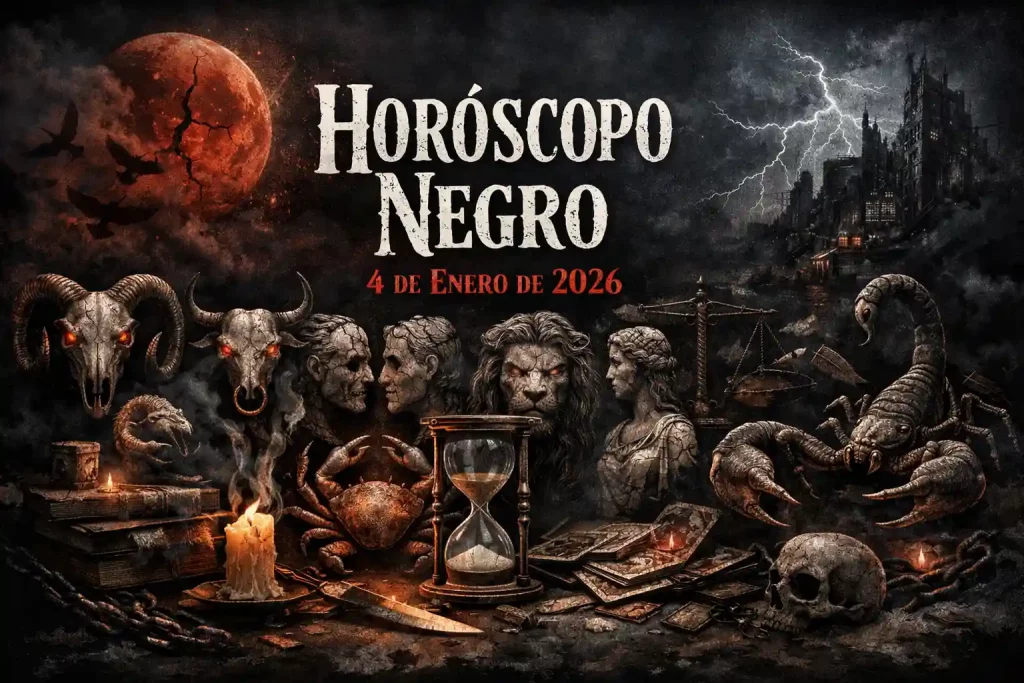 Horóscopo Negro de hoy, domingo 4 de enero de 2026