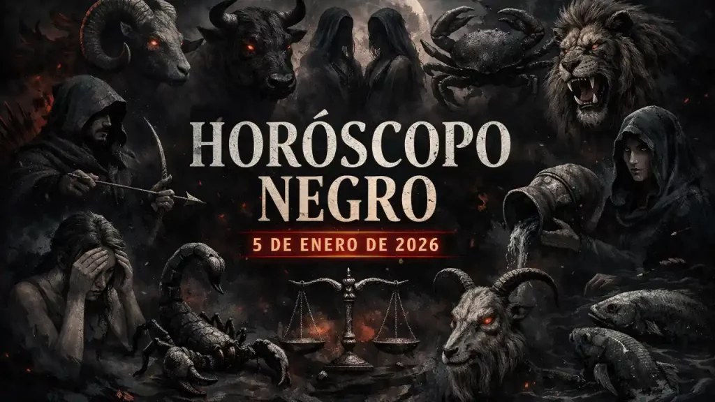 Horóscopo Negro de hoy, lunes 5 de enero de 2026