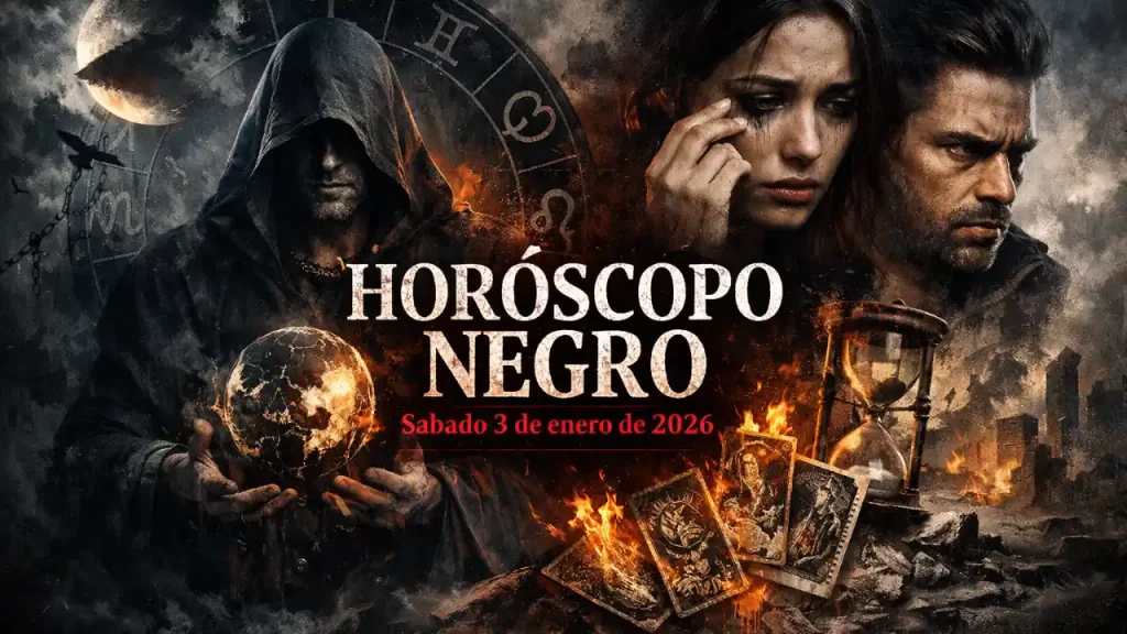 Horóscopo Negro de hoy, sábado 3 de enero de 2026