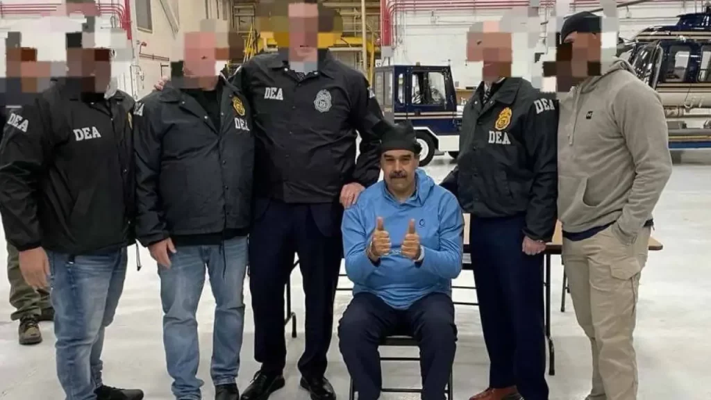 Maduro, encarcelado en Brooklyn tras su llegada a Nueva York