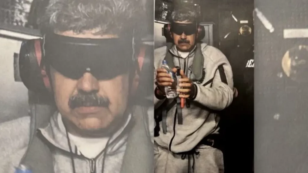 Trump difunde la primera foto de Maduro capturado