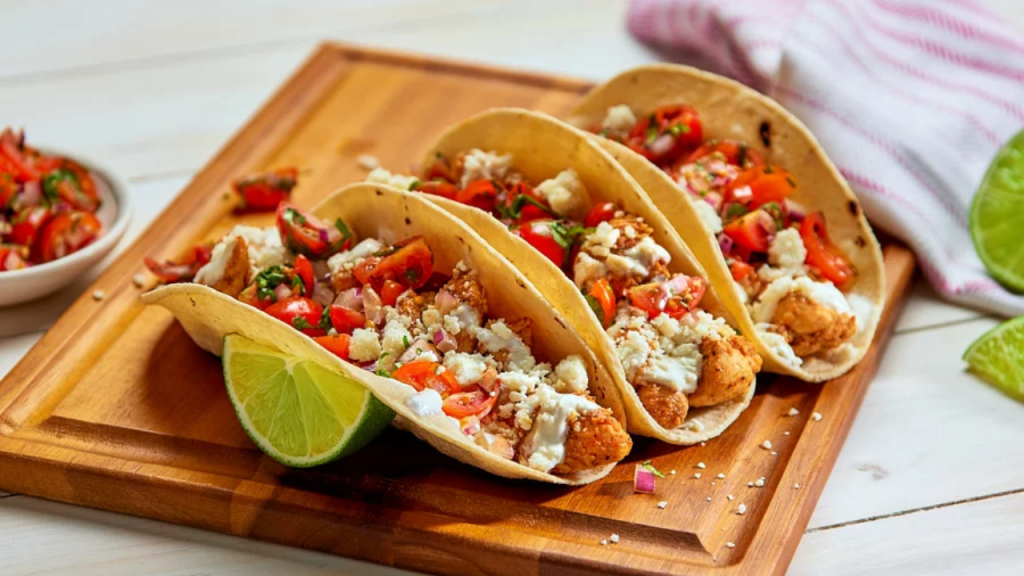 Tacos Rápidos de Pollo-mexico