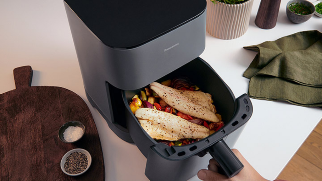 Lubina con Verduras en Air Fryer