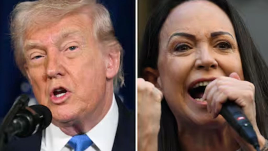 Donald Trump anuncia una reunión con María Corina Machado en Washington, un movimiento que reaviva el debate sobre el futuro político de Venezuela y el papel de EE. UU.